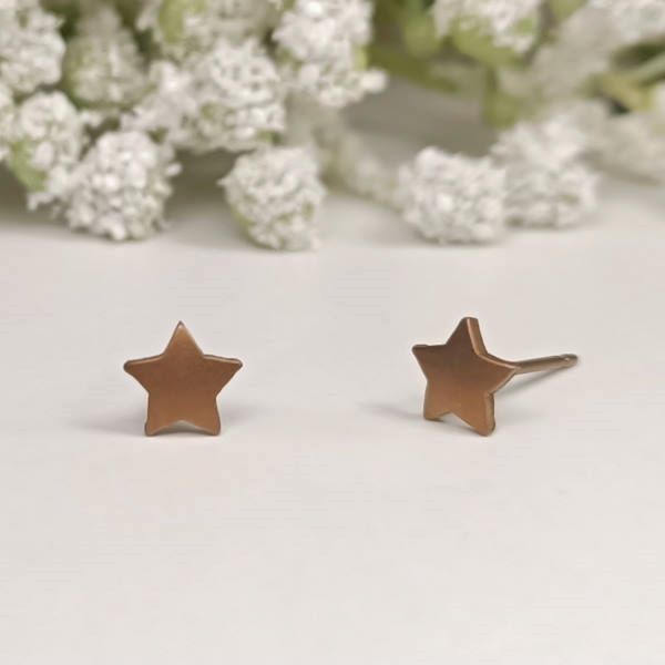 SIENNA STAR STUDS (Autumn Gold)