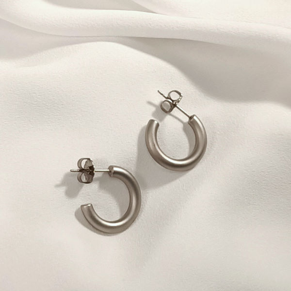 Titanium Hoops