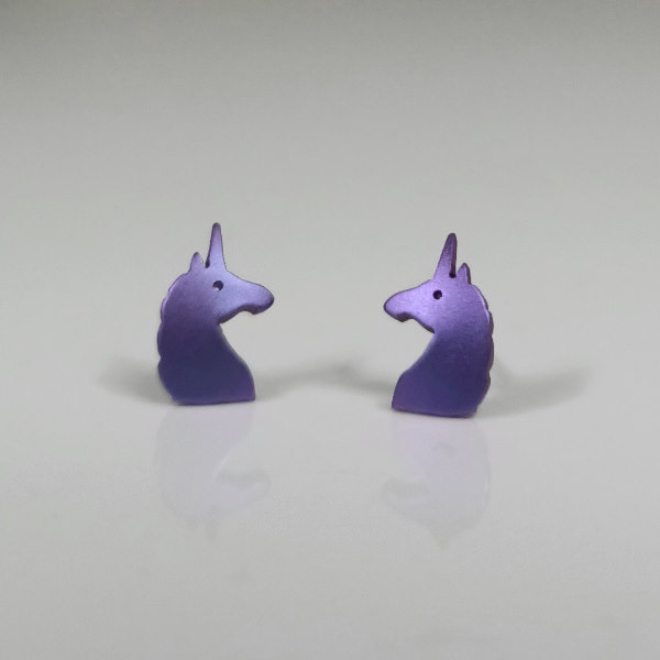 UNICORN STUDS (Purple)