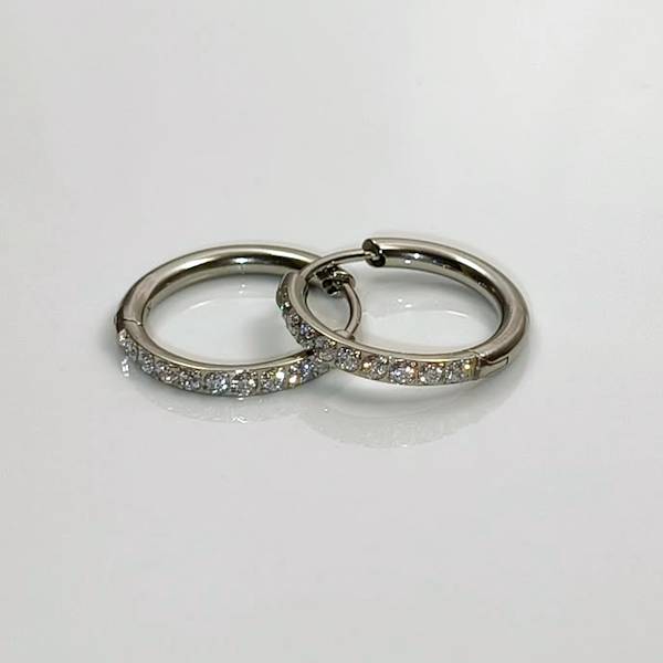 LUNA SPARKLE HOOPS